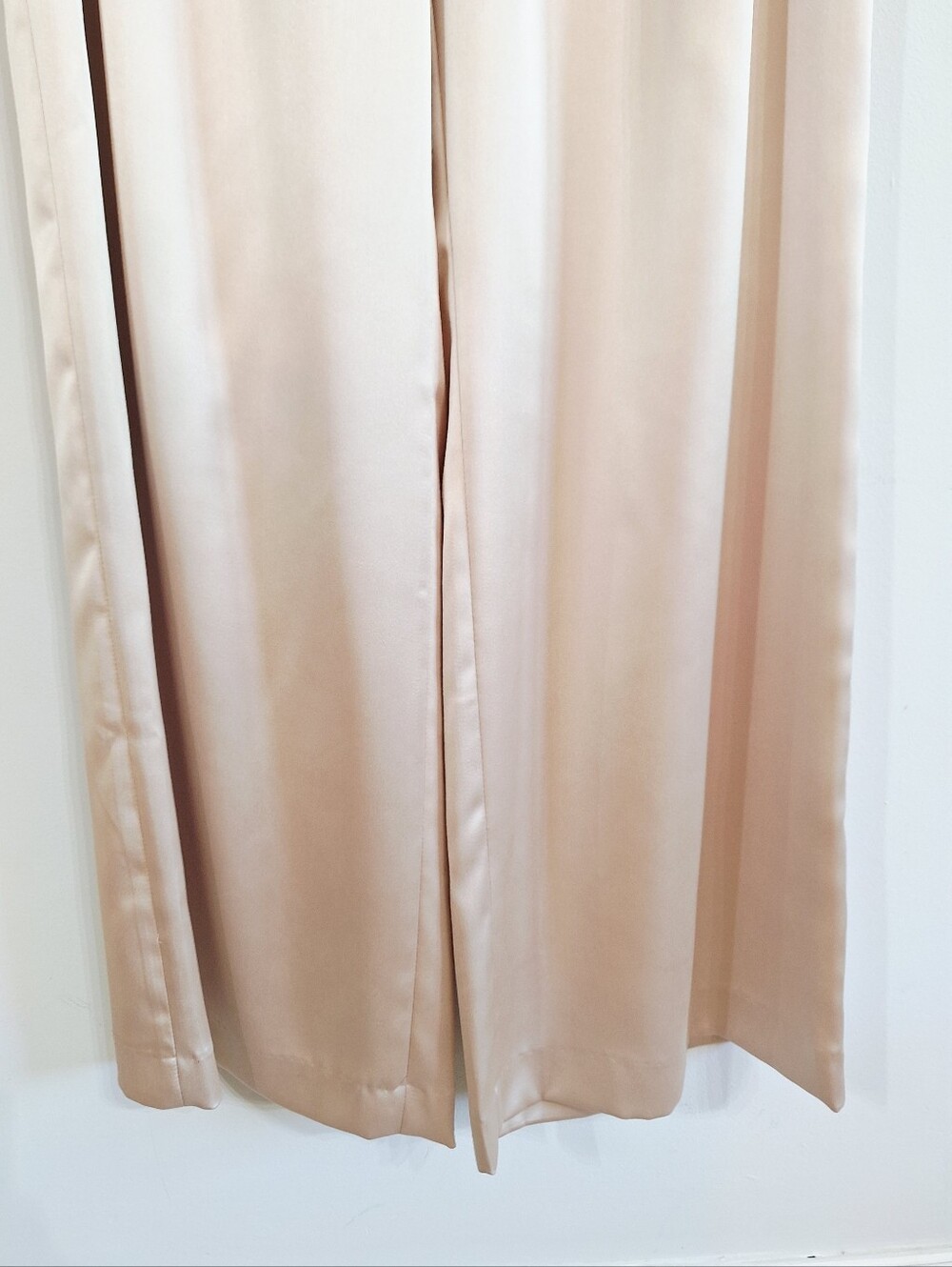 Gianni Bini High Waisted Wide Leg Satin Trousers - Size 4 - Picture 4 of 9
